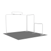 10x10 Custom Waveline Trade Show Display 25
