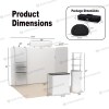 10ft Corner FlexZip Booth Kit B