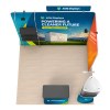 10ft Corner FlexZip Booth Kit B