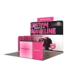 10ft Corner FlexZip Booth Kit D