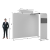 10ft Bright FlexZip Media Booth Kit B