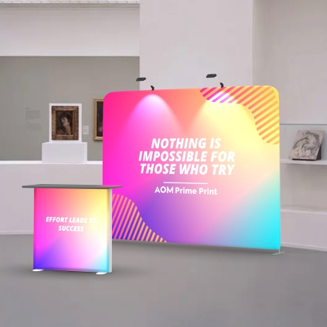 10ft Straight FlexZip Booth Kit I