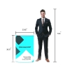 10x10 EZ Tube Curved Trade Show Booth System |  with Oval Pop up Backlit Foldable Podium