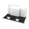 20ft 3D Modular Backlit Lightbox Booth