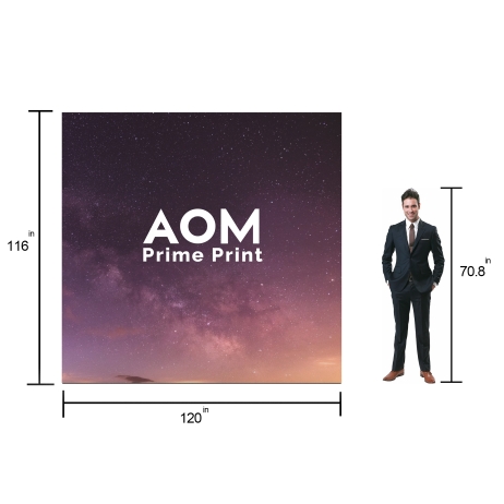 20ft 3D Backlit Dual Panel Booth