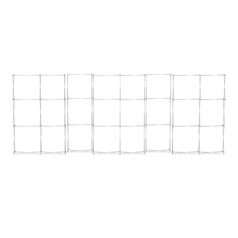 20ft FlexPop Booth with 5-Panel Pop Up Backwall 20ft FlexPop Booth with 5-Panel Pop Up Backwall
