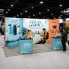20ft FlexPop Booth with Center Flat