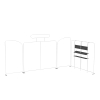 10x20 Custom Waveline Trade Show Display 01