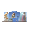 20ft L-Shaped FlexZip Booth Kit A