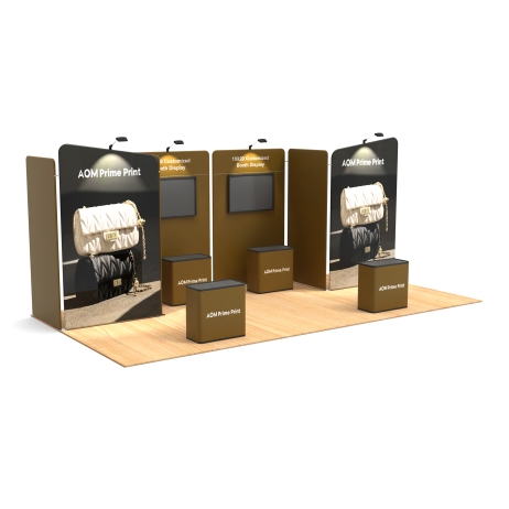 20ft Moudler FlexZip Booth Kit A