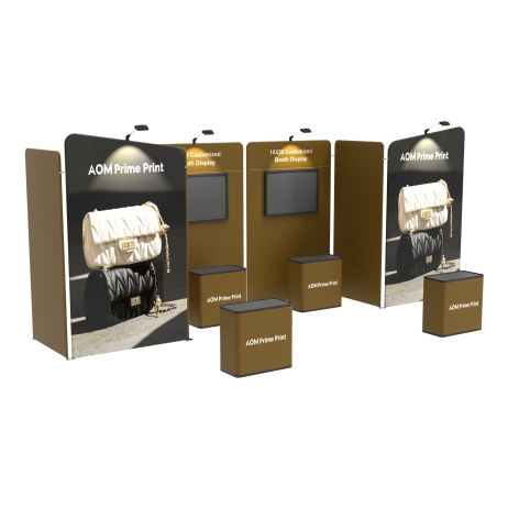 20ft Moudler FlexZip Booth Kit A