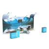 20ft Modular FlexZip Booth Kit E