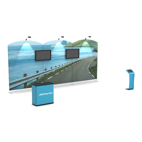 20ft Modular FlexZip Booth Kit G