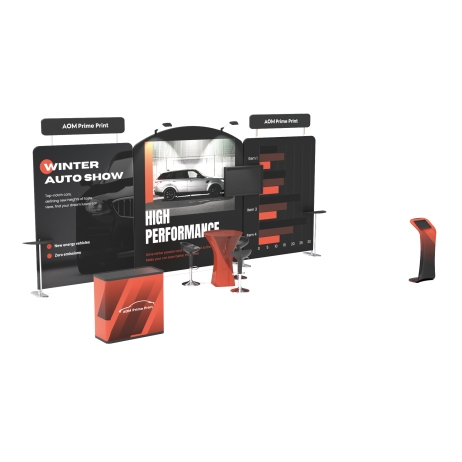 20ft Modular FlexZip Booth Kit I