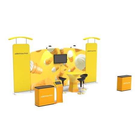 20ft Modular FlexZip Booth Kit O