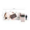10x20 Custom Waveline Trade Show Display 17