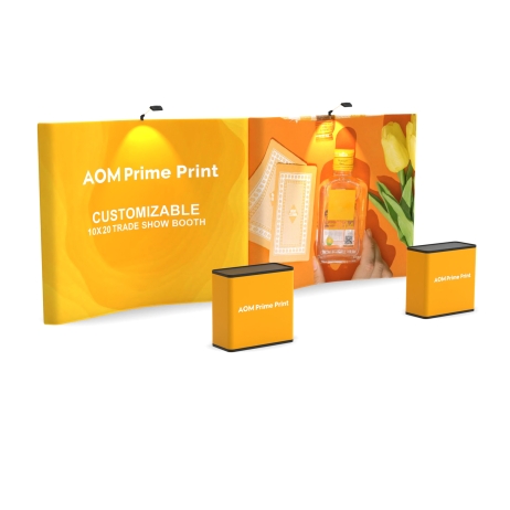 20ft Modular FlexZip Booth Kit M