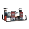 20x20 Backlit Trade Show Booth Kit G