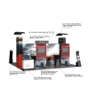 20x20 Backlit Trade Show Booth Kit G