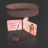 20x20 Backlit Trade Show Booth Kit I