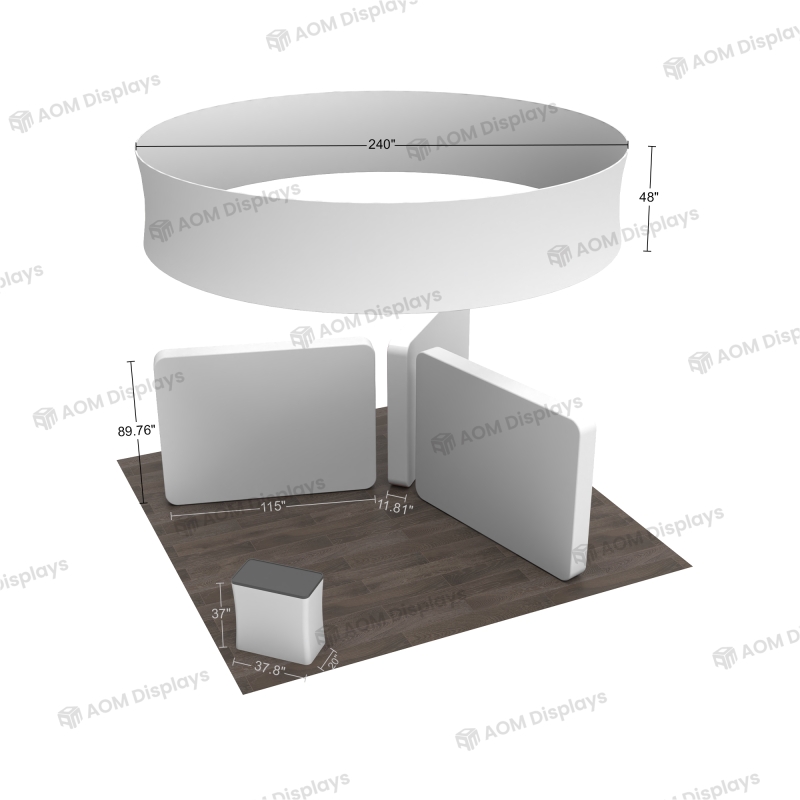 20x20 Backlit Trade Show Booth Kit I