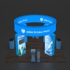 20x20 Backlit Trade Show Booth Kit K