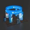 20x20 Backlit Trade Show Booth Kit K