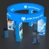 20x20 Backlit Trade Show Booth Kit K