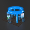 20x20 Backlit Trade Show Booth Kit K