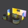 20x20 Banner Combo Trade Show Booth 03