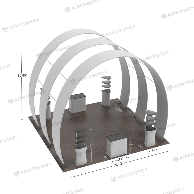 20x20 Archway Trade Show Booth Kit