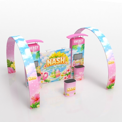 20x20 Archway Trade Show Booth Kit B