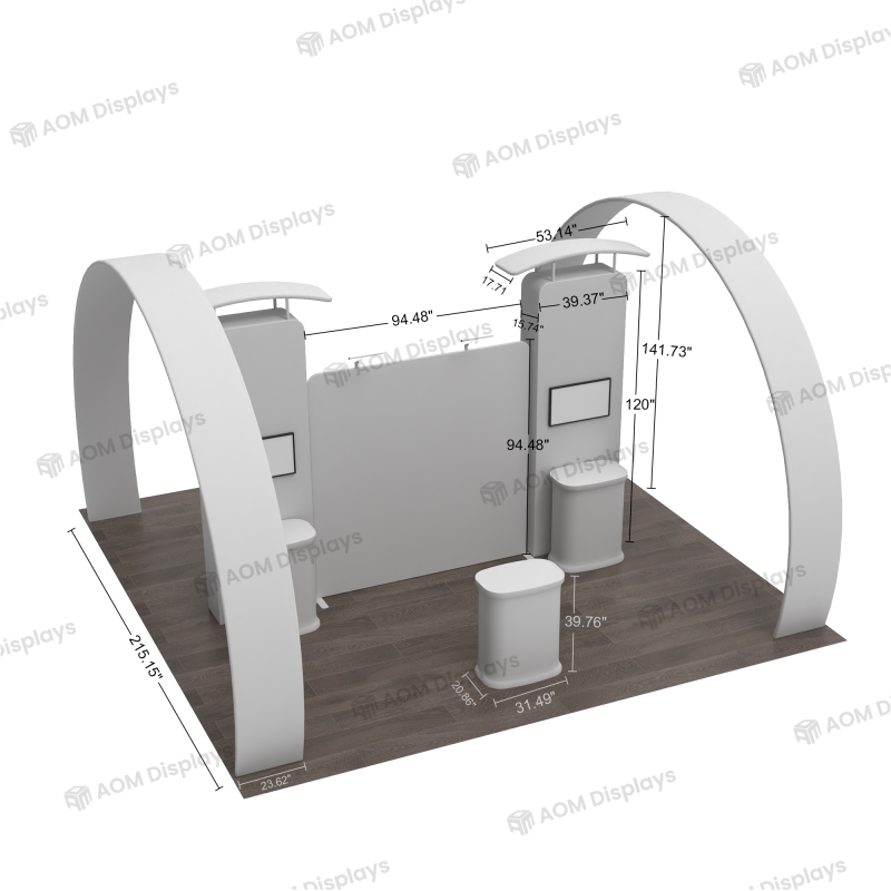20x20 Archway Trade Show Booth Kit B