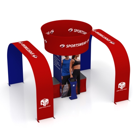 20x20 Archway Trade Show Booth Kit C