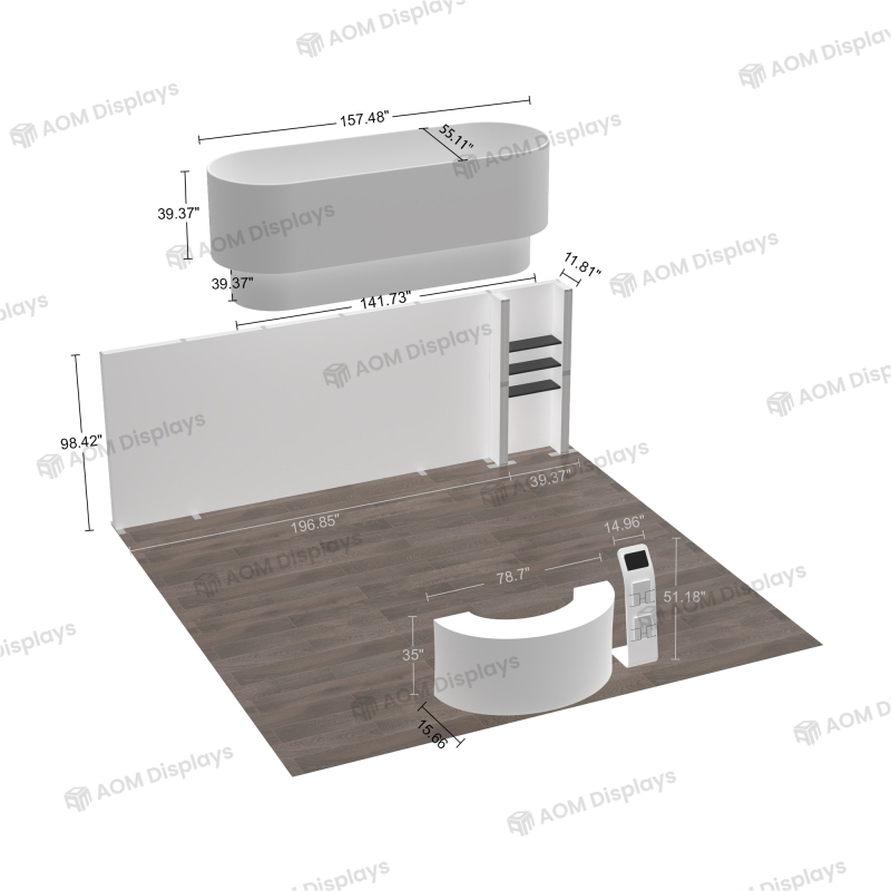20x20 Modular Trade Show Booth 06