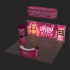 20x20 Modular Trade Show Booth 07