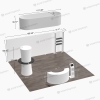 20x20 Modular Trade Show Booth 07