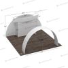 20x20 Archway Trade Show Booth Kit D