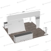 20x20 Archway Trade Show Booth Kit E