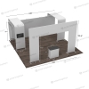 20x20 Archway Trade Show Booth Kit G