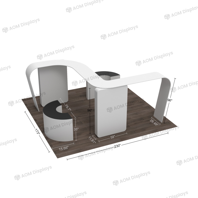 20x20 Modular Trade Show Booth 14