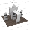 20x20 Modular Trade Show Booth 15