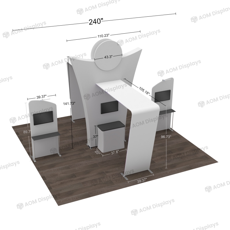 20x20 Modular Trade Show Booth 15