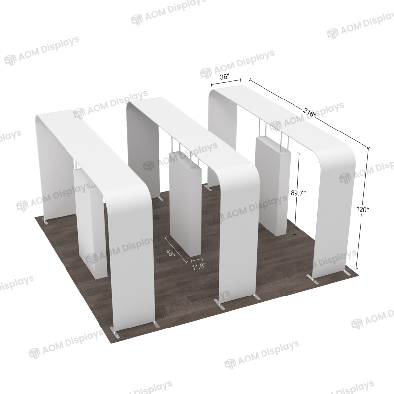 20x20 Archway Trade Show Booth Kit H