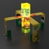 20x20 Modular Trade Show Booth 21