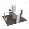 20x20 Modular Trade Show Booth 21