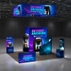 20x20 Modular Trade Show Booth 22