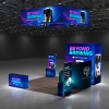 20x20 Modular Trade Show Booth 22