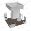 20x20 Modular Trade Show Booth 22