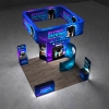 20x20 Modular Trade Show Booth 22